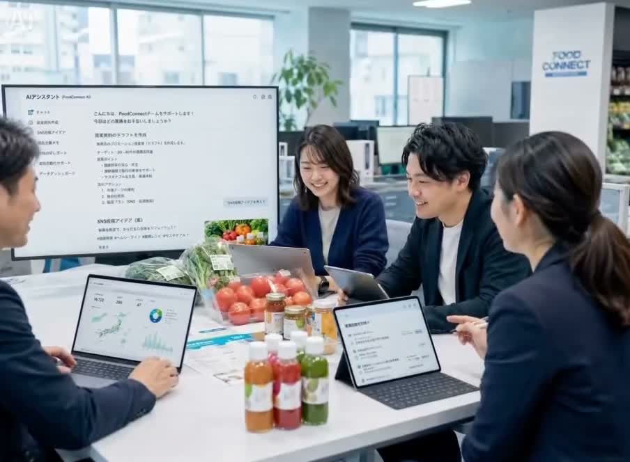 地域と仕事のつながりを表現したイメージ